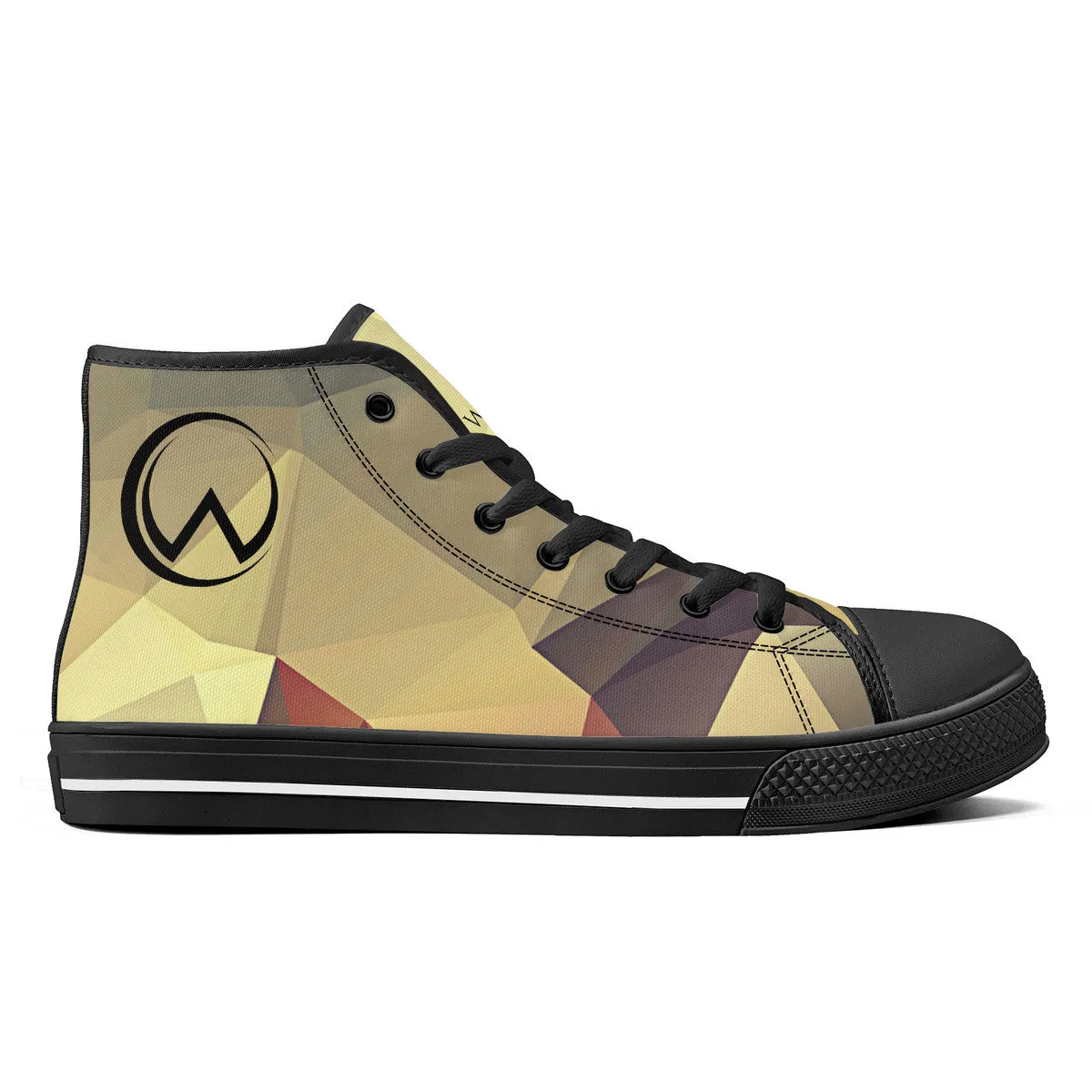 Shattered Camo Canvas High Tops