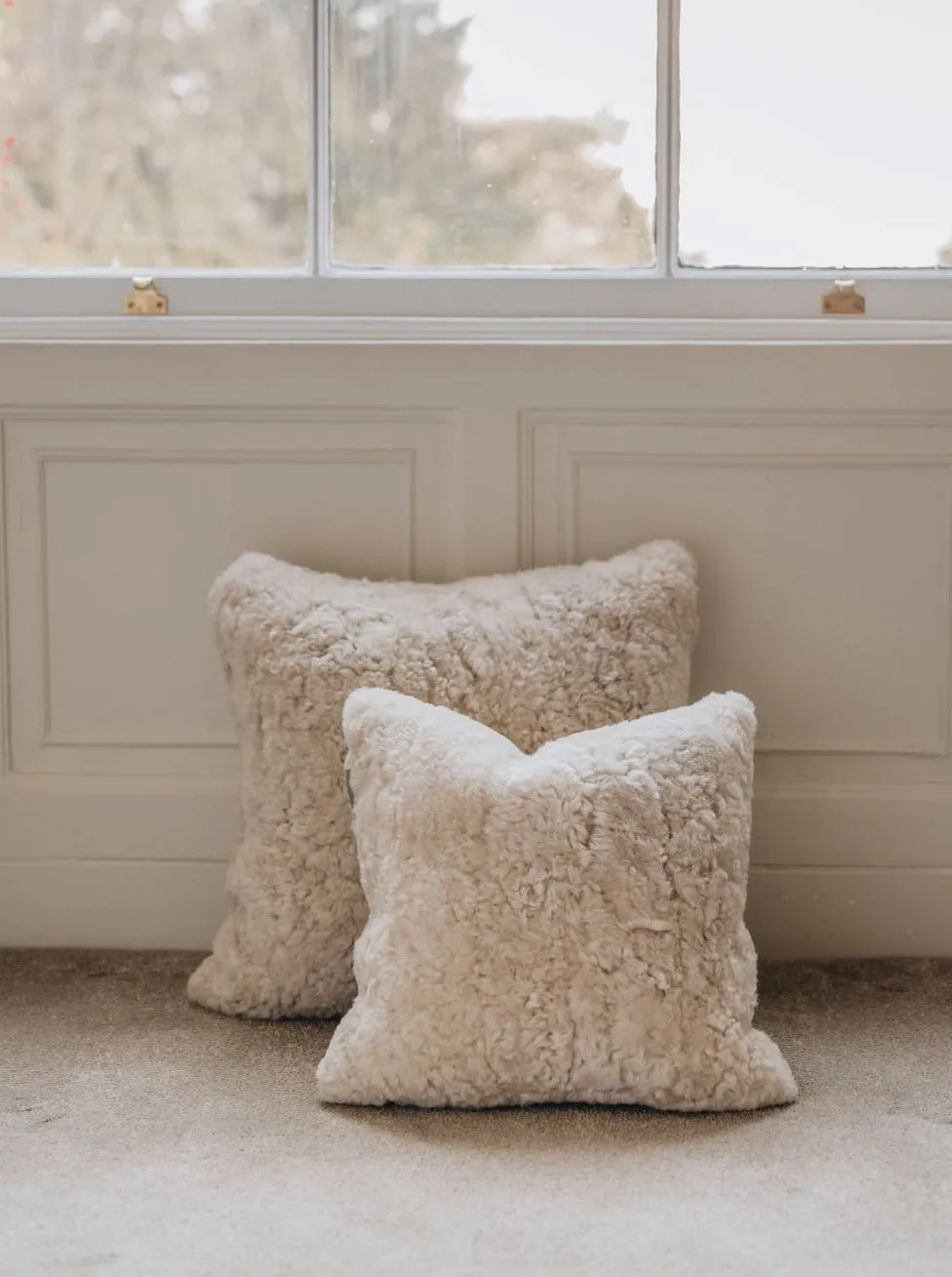 Sheepskin Cushion Covers - Waste Less