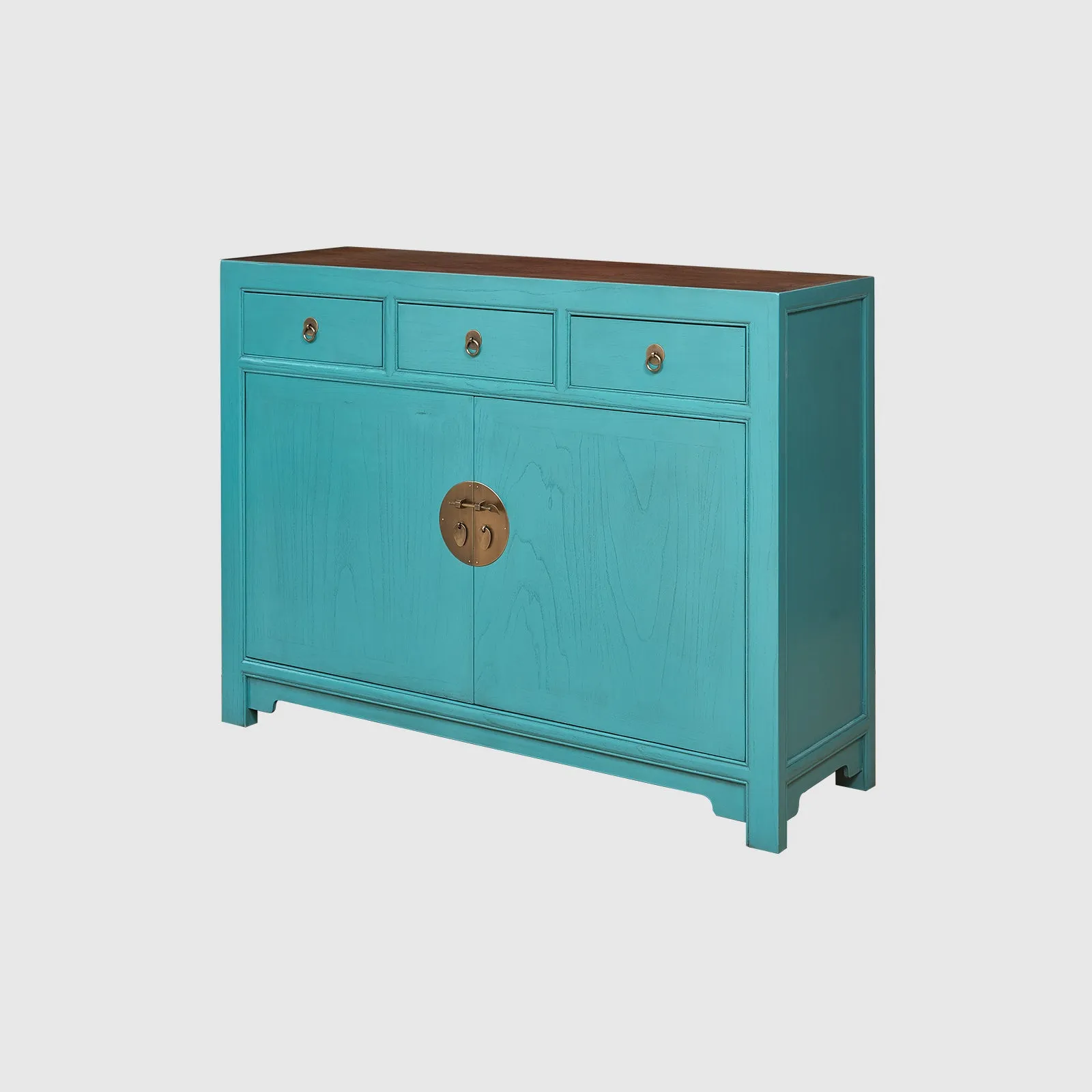 Sideboard - 3 Drawers With Wood Surface