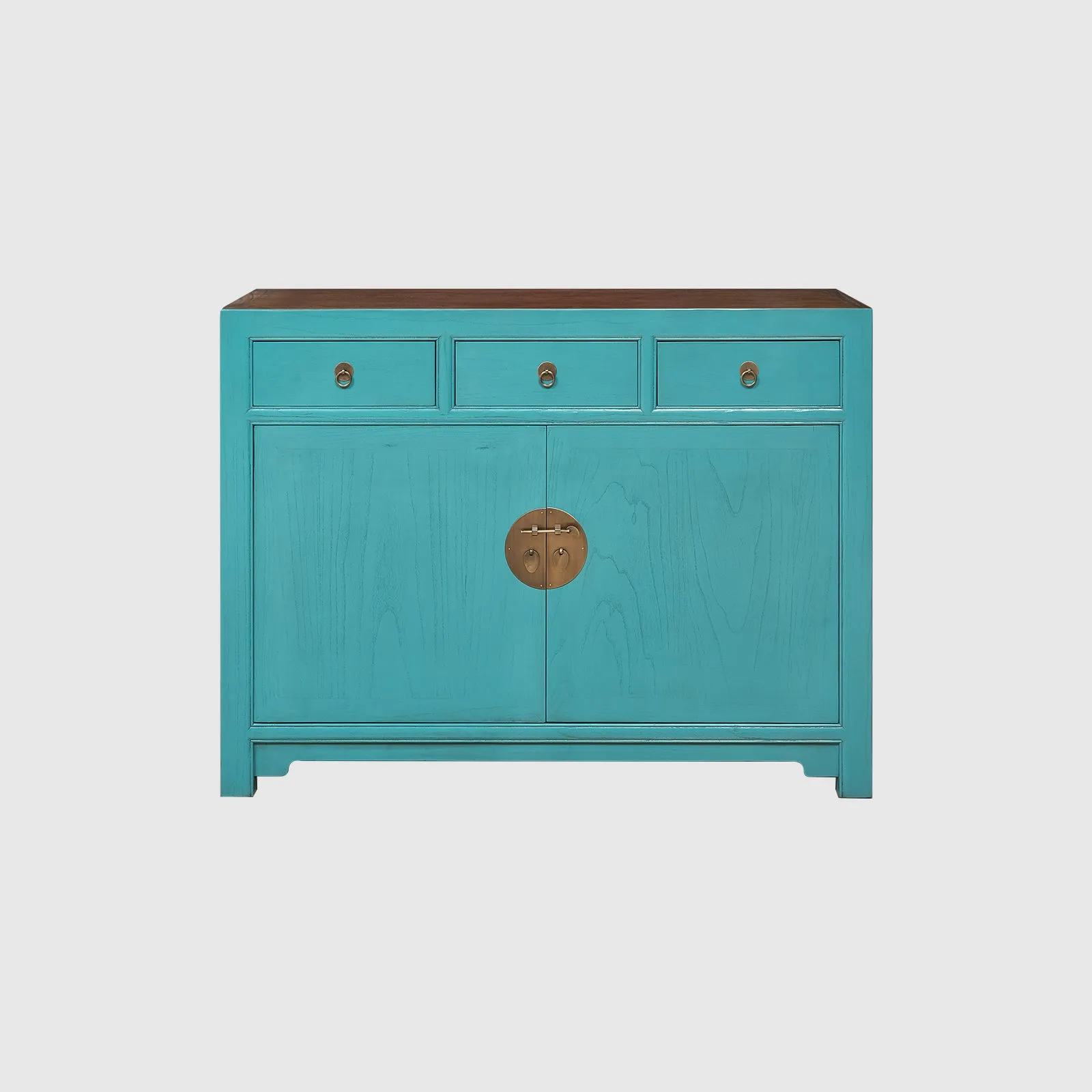 Sideboard - 3 Drawers With Wood Surface