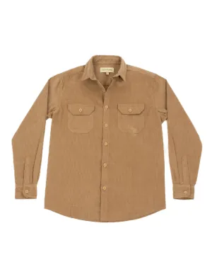 Tan Corduroy Shacket