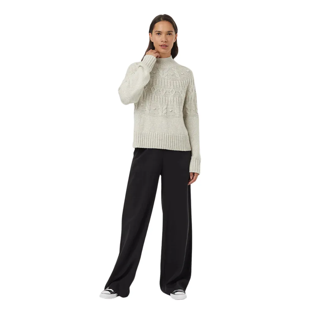 Tentree Women's Highline Pom Mock Neck Sweater