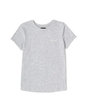 Velator - Womens Short Sleeve T-Shirt - Grey Marl