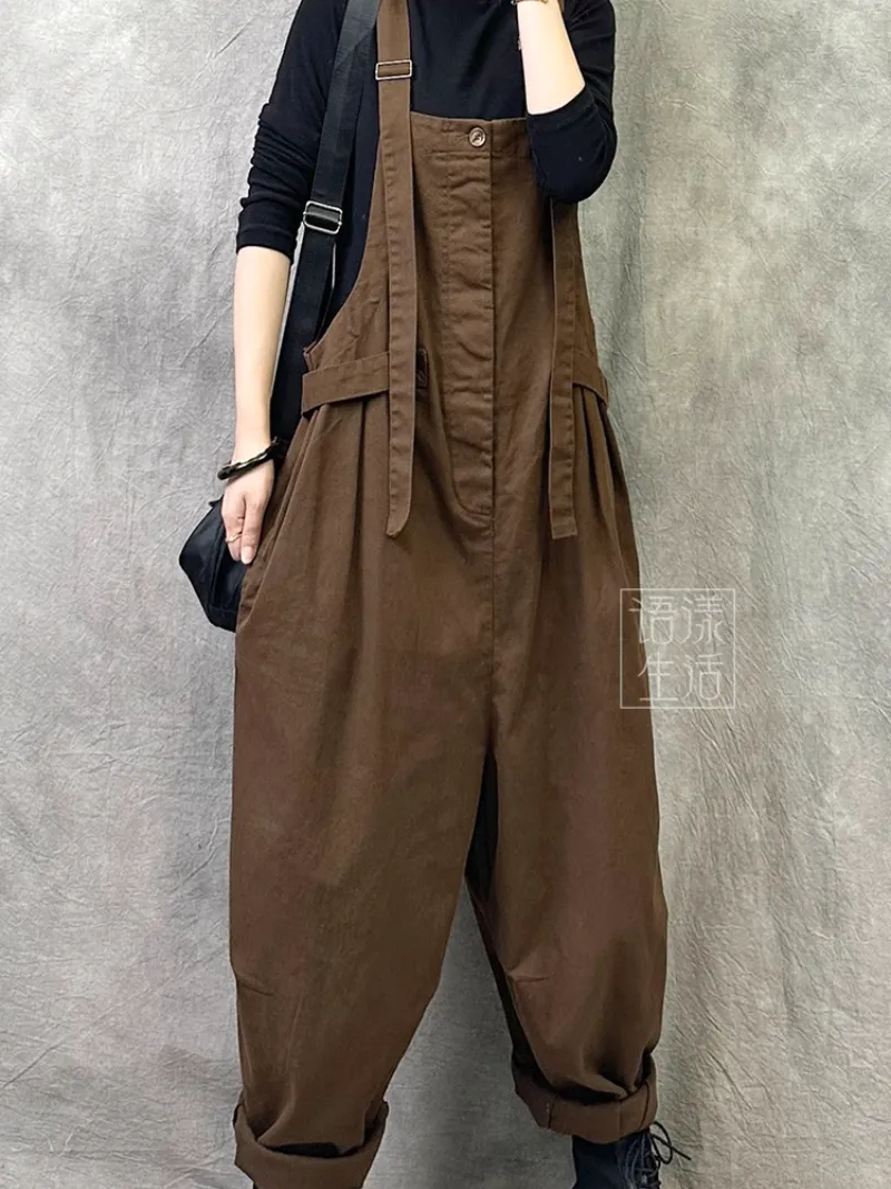 Women's Stay Stylish and Comfortable with  Casual Overalls Dungarees