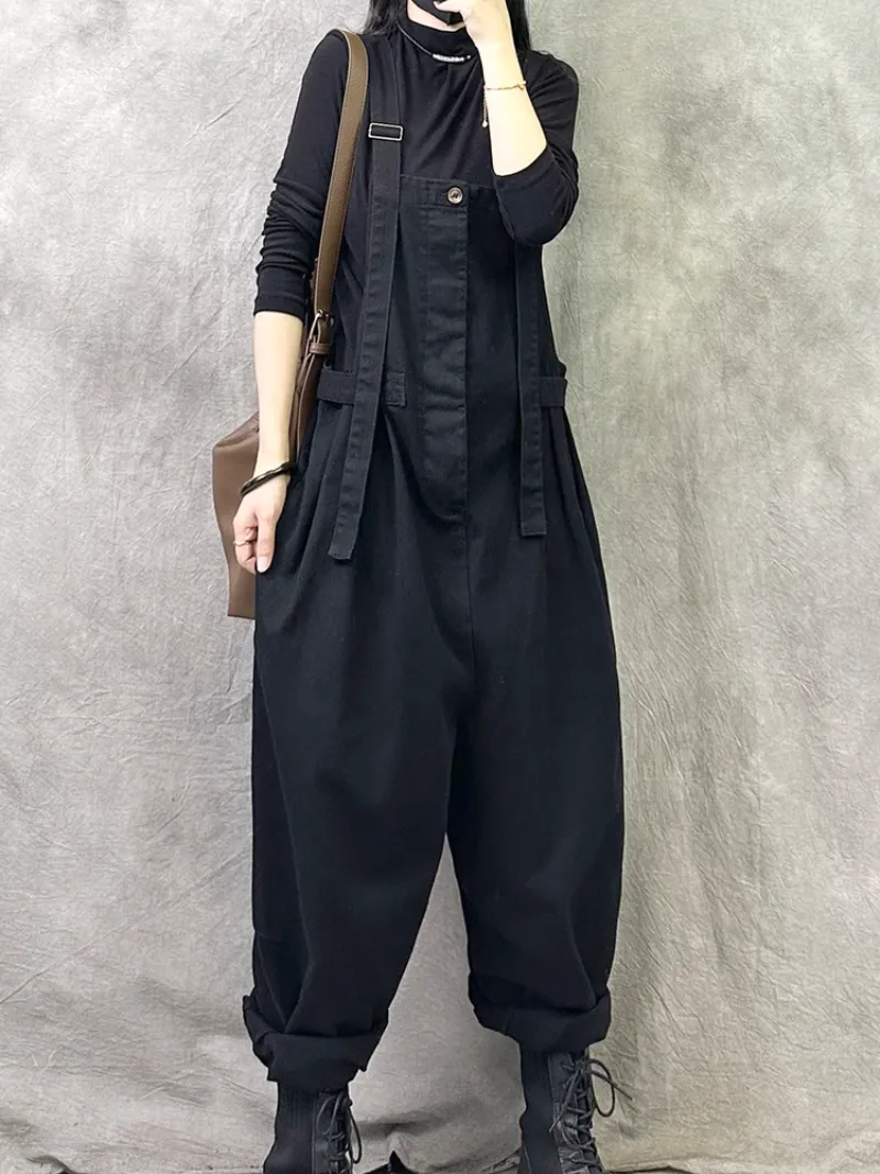 Women's Stay Stylish and Comfortable with  Casual Overalls Dungarees